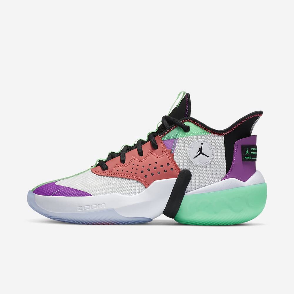 Chaussure De Basket Nike Jordan React Elevation Blanche 2061-593 White/Hyper Violet/Flash Crimson/Black Homme | RTX-32823341